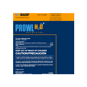 Prowl H20 Herbicide (pendimethalin)